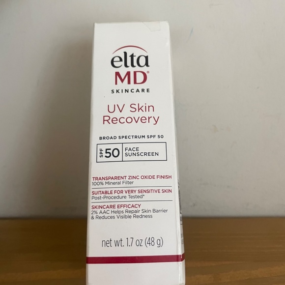 EltaMD UV Skin Recovery SPF 50 Face Sunscreen. 100% Mineral. 1.7 oz - Picture 4 of 4